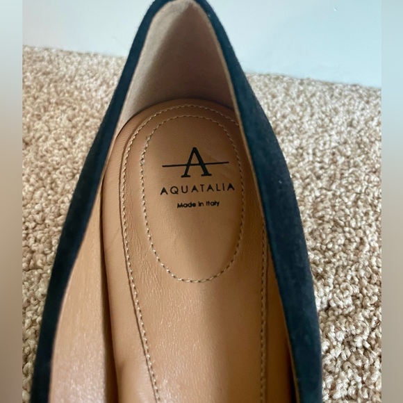 NWOT Aquatalia Pasha Pump (Women) in Black Suede, Size 10, never worn - Picture 8 of 9